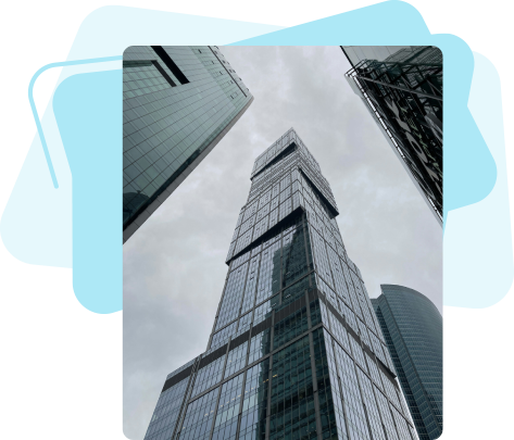 Skyscraper viewed from below