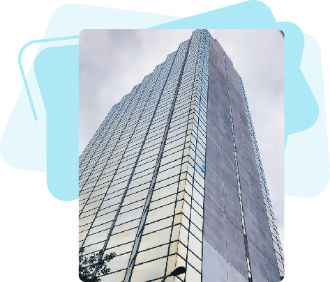 Skyscraper viewed from below